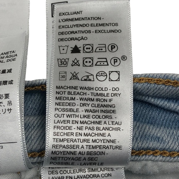 Levi’s Women’s Ribcage Straight Ankle Jeans 29 - Picture 10 of 15